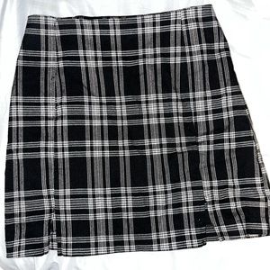 Plaid Skirt